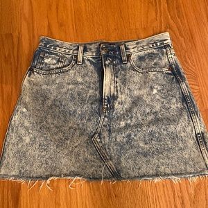 Abercrombie jean skirt